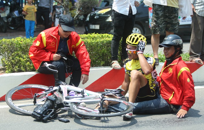 Quảng Văn Cường (Hà Nội) gặp nạn do đoạn đường tại đích đến 
khá hẹp