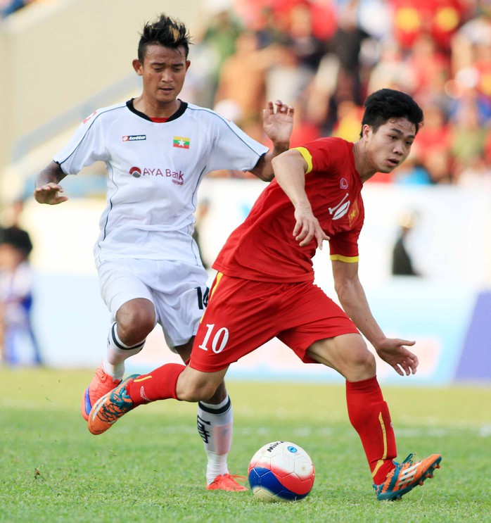 Công Phượng sẽ là niềm hy vọng của U23 Việt Nam khi tái đấu U23 MyanmarẢnh: Ngọc Linh