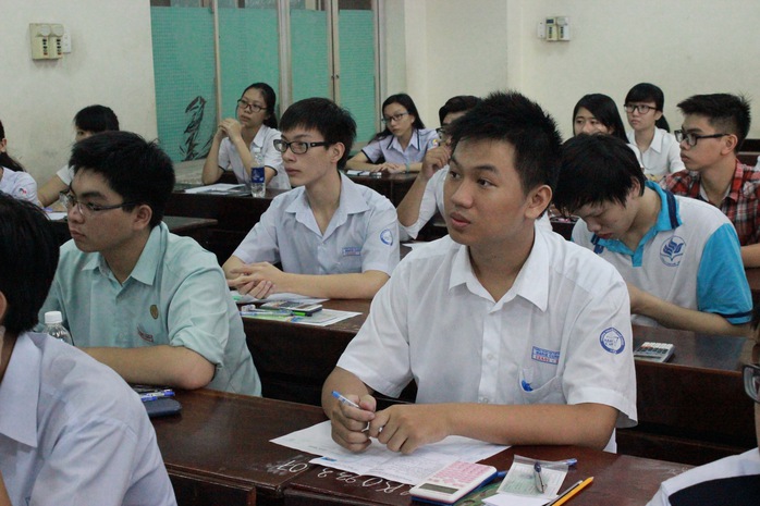 Thí sinh thi THPT quốc gia 2015