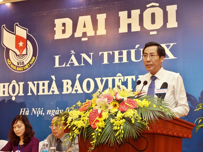 Ông Thuận Hữu tái đắc cử Chủ tịch Hội nhà báo Việt Nam khóa X