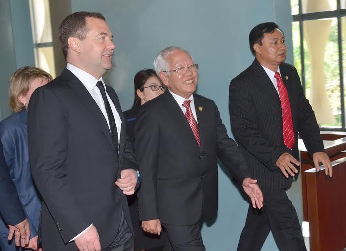 Chuyến thăm của ông Medvedev diễn ra đúng dịp kỷ niệm 65 năm quan hệ ngoại giao Nga - Việt