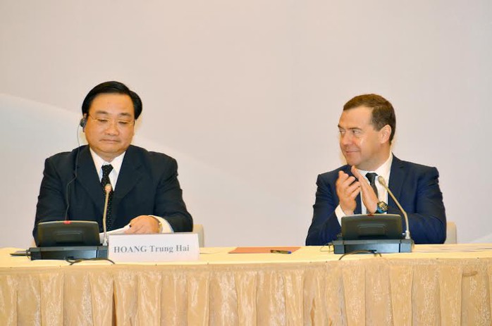 Đây là lần thứ ba ông Medvedev đến Việt Nam trong vòng bốn năm rưỡi
