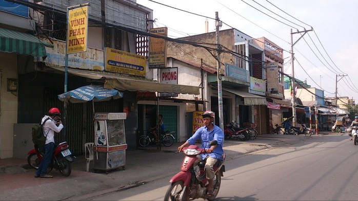 Tiệm vàng Vĩnh Phát Minh - nơi bị ăn trộm lấy đi 500 triệu đồng