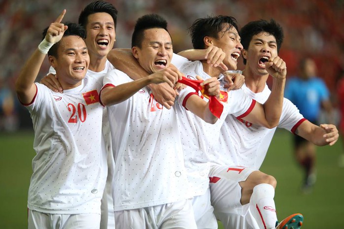 khoảnh khắc vui mừng ngắn ngủi của U23 Việt Nam trong trận thua U23 Myanmar ở bán kết