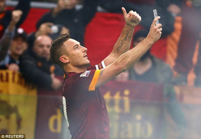 Totti và màn 