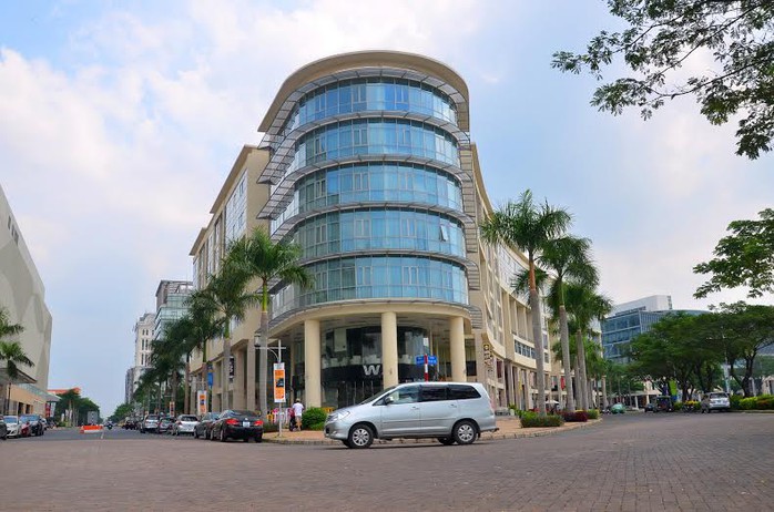 Trung tâm thương mại ở Phú Mỹ Hưng, quận 7, TP HCM Trung tâm thương mại ở Phú Mỹ Hưng, quận 7, TP HCM