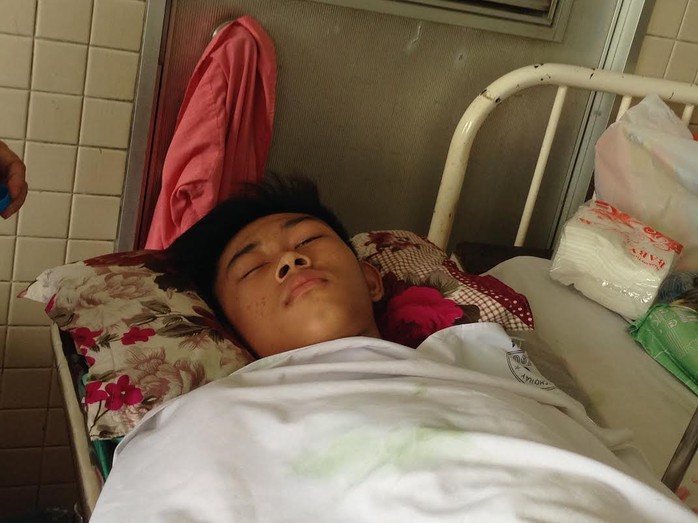 Hà Gia Phú (SN 1999, học sinh Trường THPT Vĩnh Lộc A, Bình Chánh) bị đâm ngày 30-4