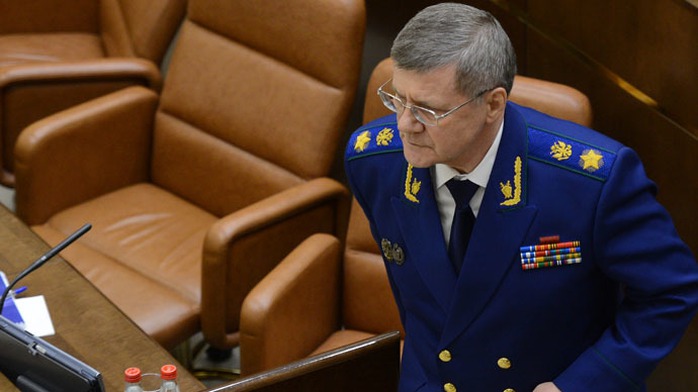 Tổng công tố Liên bang Nga ông Yuri Chaika. Ảnh: RIA