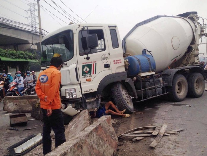 
Hiện trường vụ tai nạn
