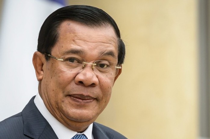 Thủ tướng Campuchia Hun Sen. Ảnh: THE NATIONAL