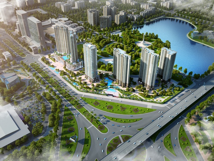 Phối cảnh tổng thể toàn dự án