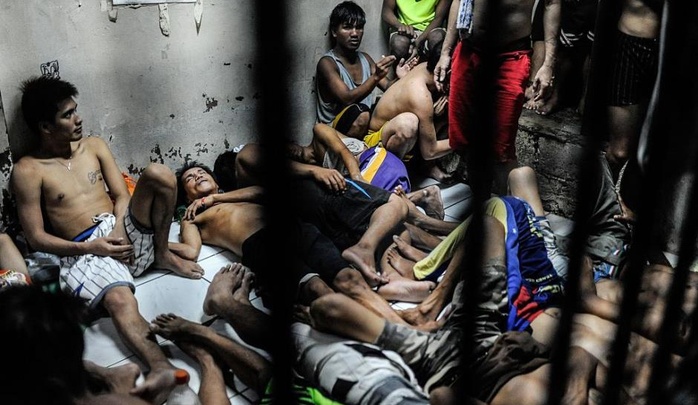 Một nhà tù ở Philippines. Ảnh: INQUISITR