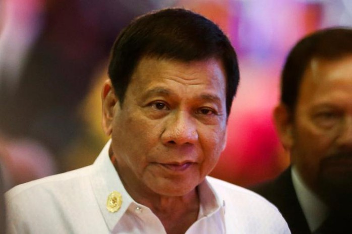 Tổng thống Duterte dự Hội nghị ASEAN tại Lào ngày 6-9. Ảnh: REUTERS