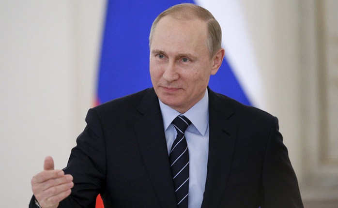 Ông Putin chỉ trích Pháp về nghị quyết Syria. Ảnh: REUTERS