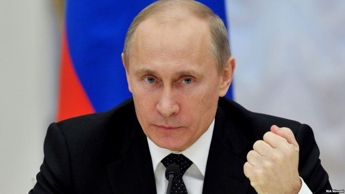 Tổng thống Nga Vladimir Putin. Ảnh: RIA NOVOSTI