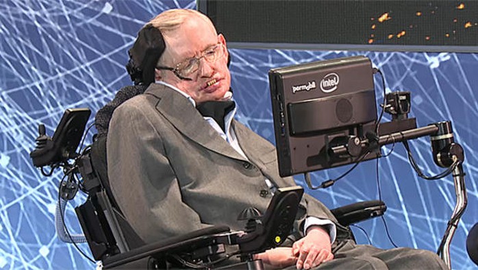 Ông Stephen Hawking. Ảnh: CBS NEWS