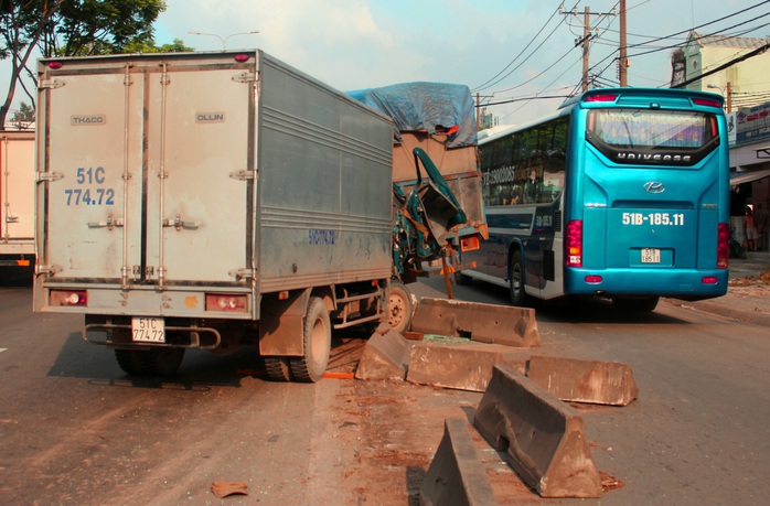 
Hiện trường vụ tai nạn
