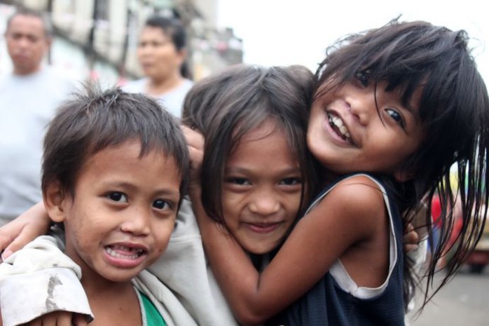 Trẻ em Philippines. Ảnh: PINTEREST