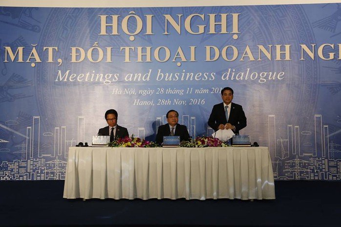 Ông Nguyễn Đức Chung phát biểu tại buổi Hội Nghị - Ảnh: Thành Đạt
