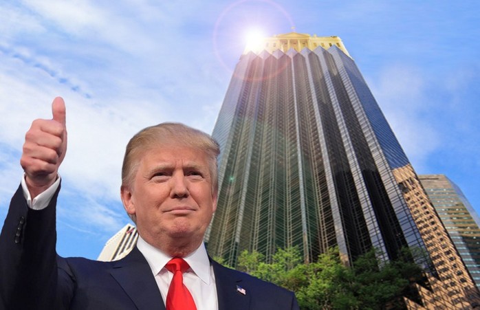 Tháp Trump là nơi sinh sống và trụ sở đế chế kinh doanh toàn cầu của ông Trump. Ảnh: INHABITAT