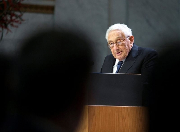 Cựu Ngoại trưởng Mỹ Henry Kissinger. Ảnh: REUTERS