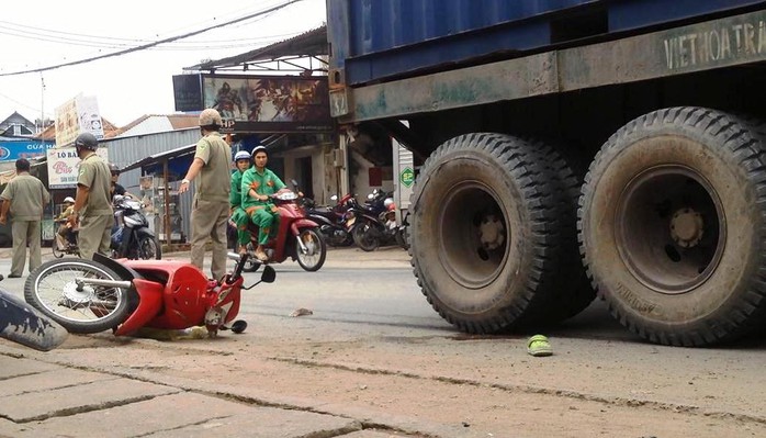 Hiện trường vụ tai nạn