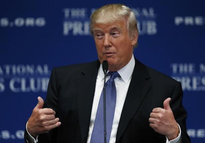 
Tỉ phú Donald Trump bị lộ hồ sơ thuế. Ảnh: Reuters
