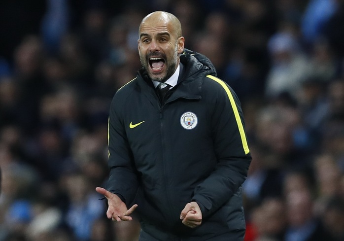 
Guardiola vẫn chịu nhiều sức ép dù Man City vừa giải tỏa bớt áp lực sau chiến thắng 2-0 trước Watford Ảnh: REUTERS
