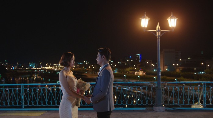 Cảnh trong phim “Sài Gòn, anh yêu em”. (Ảnh do nhà phát hành cung cấp)