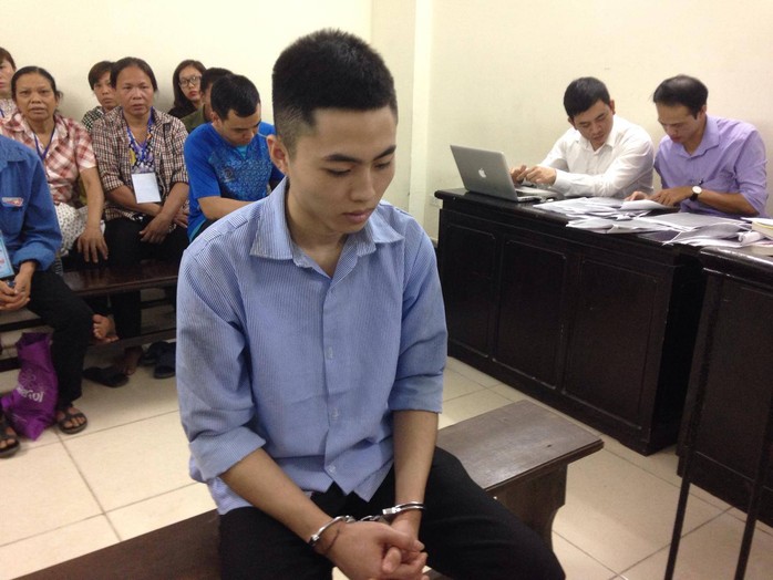 
Bị cáo Vũ Văn Bình tại phiên toà - Ảnh: Tuyết Nhung
