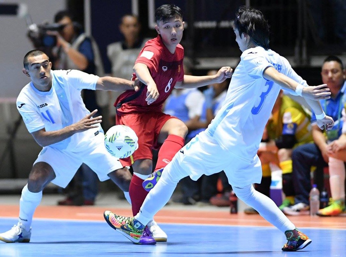 
Minh Trí trong trận Việt Nam thắng Guatemala ở lượt đấu mở màn Ảnh: Quang Thắng
