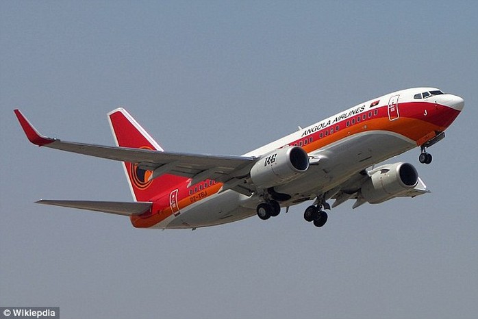 Một máy bay của hãng hàng không TAAG Angola Airlines. Ảnh: WIKIPEDIA