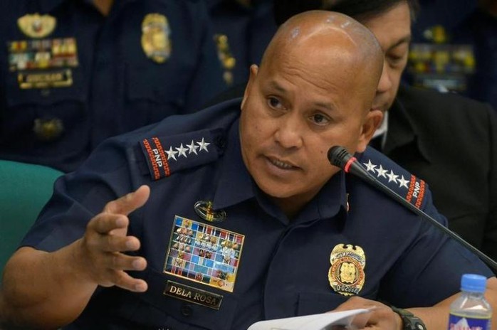 Cảnh sát trưởng quốc gia Philippines (PNP) Dela Rosa. Ảnh: REUTERS