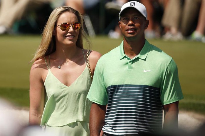 Lindsey và Tiger Woods thuở còn bên nhau