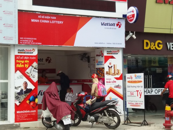 
Do mạng lưới xổ số điện toán lên tới 1.000 quầy nên doanh thu bán vé tăng mạnh

