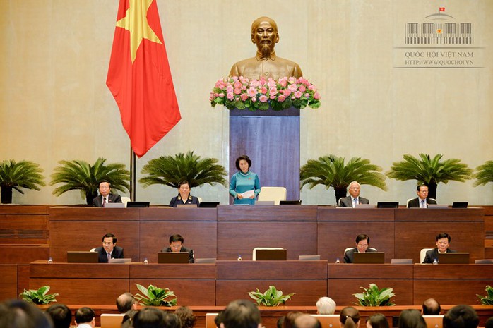 
Chủ tịch QH Nguyễn Thị Kim Ngân phát biểu chốt lại phiên chất vấn - Ảnh: Quochoi.vn
