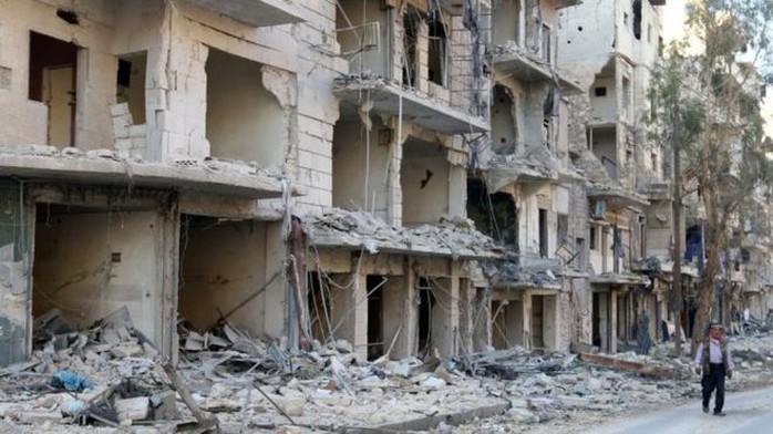 TP Aleppo. Ảnh: REUTERS