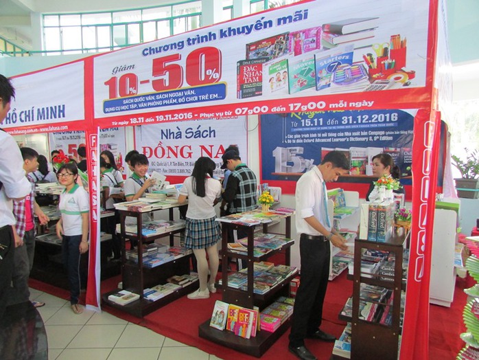 Hội sách TTC Edu – Mỗi trang sách, một niềm vui” diễn ra từ ngày 18-11 đến 19-11