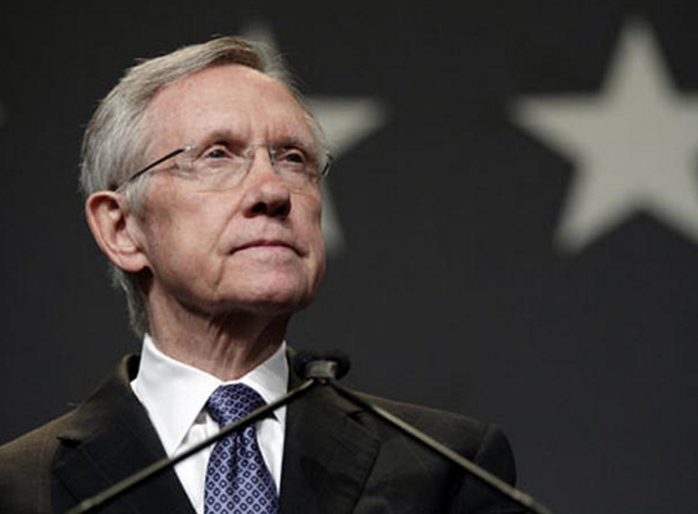 Lãnh đạo phe thiểu số của đảng Dân chủ tại Thượng viện Harry Reid. Ảnh: CBS NEWS