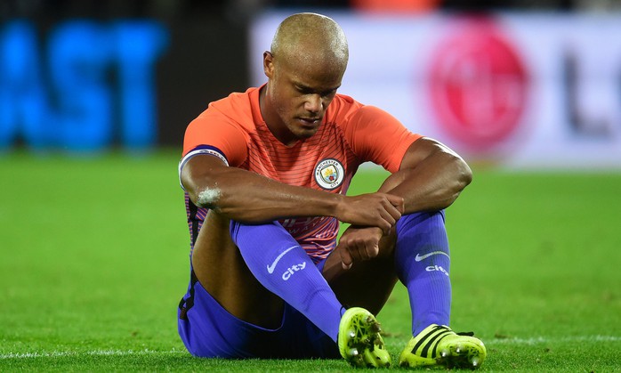 Trung vệ Kompany của Man City