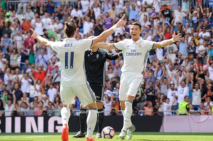 Bale và Ronaldo sẽ vắng mặt trong trận gặp Espanyol