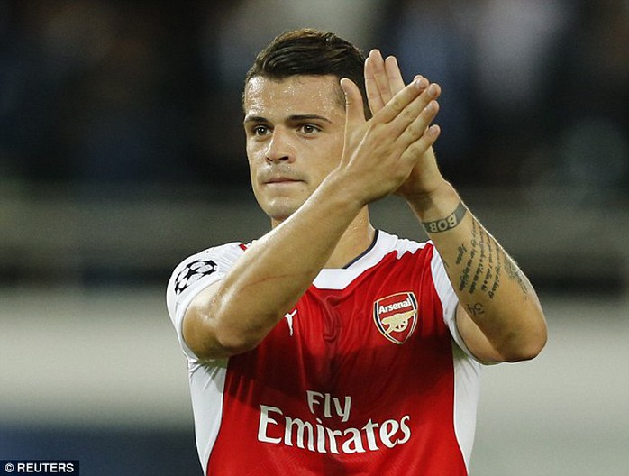 Tân binh Xhaka của Arsenal được ông Wenger đánh giá cao