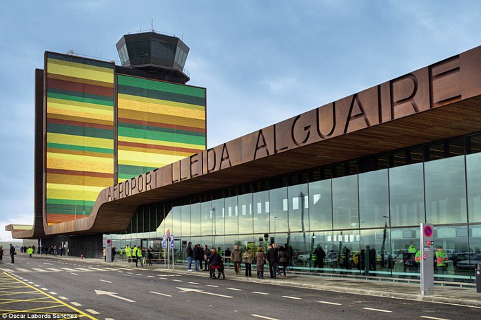 Sân bay Lleida-Alguaire tại Tây Ban Nha. Ảnh: Oscar Laborda Sanchez