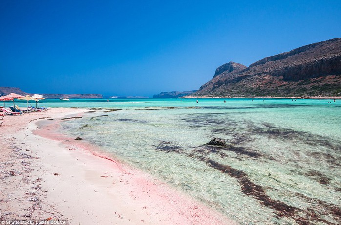 Biển Balos trên đảo Crete - Hy Lạp. Ảnh: Shutterstock