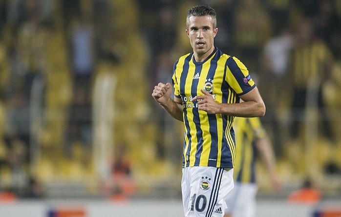 Van Persie trong màu áo Fenerbahce