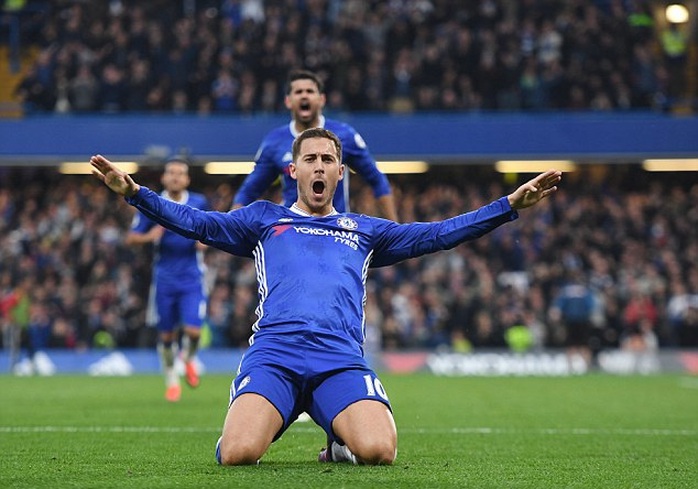 Hazard góp công lớn trong thành tích ấn tượng của Chelsea tháng 10