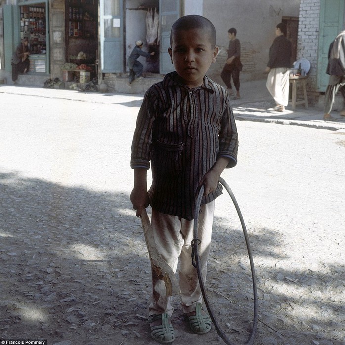 Khung cảnh yên bình ở TP Herat năm 1974. Ảnh: Francois Pommery