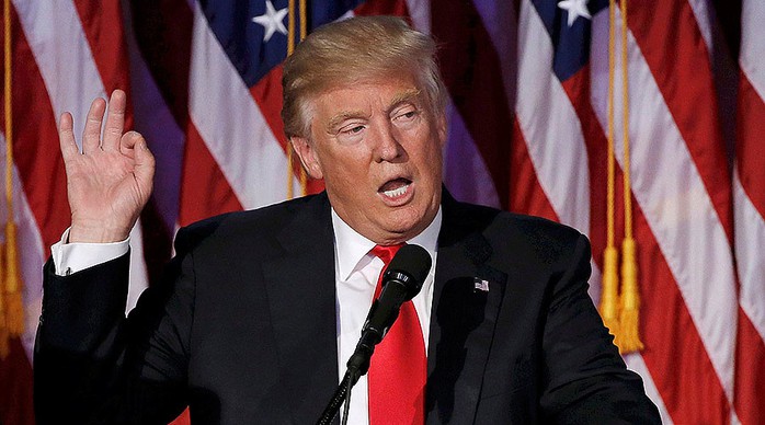 
Tổng thống đắc cử Donald Trump. Ảnh: Reuters
