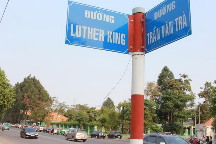 
Đường Luther King ở khu đô thị Phú Mỹ Hưng, quận 7, TP HCM
