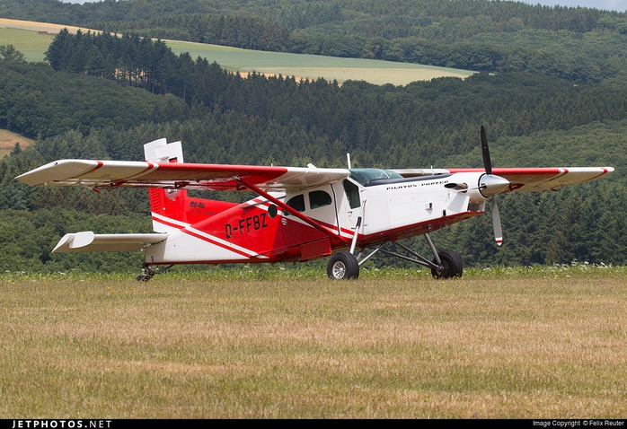 Pilatus PC-6 Turbo Porter. Ảnh: Jetphotos